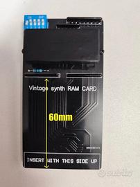 RAM Card per Roland D50, 16 banks. 1024 suoni.