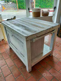 Bancone isola shabby