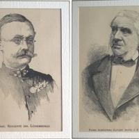 20 Stampe Antiche Ritratti 1889_I