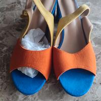 Sandali multicolore