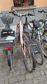 bici rosa da donna