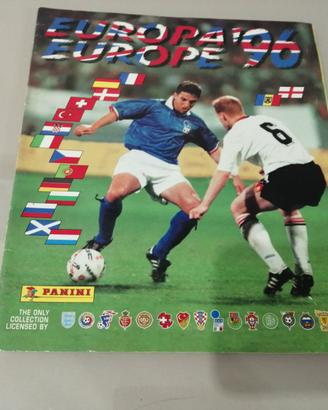 Album figurine panini Euro '96 con 220 figurine 