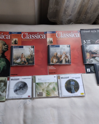 10 Cd Mozart: Invito alla Classica e altri