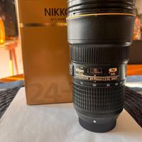 Nikon obiettivo Nikkor AF-S 24-70/2.8 E ED VR