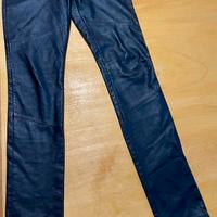 Pantaloni in pelle da donna Armani jeans originali