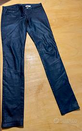 Pantaloni in pelle da donna Armani jeans originali