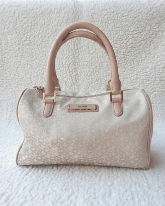 borsa bauletto DKNY rosa cipria