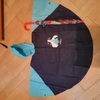 Set pioggia Disney Frozen (mantellina + ombrello)