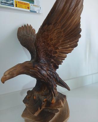 statua aquila da collezionismo 