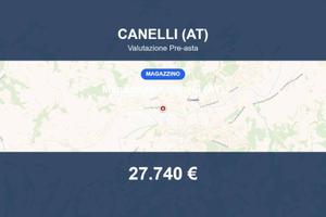 Immobile in asta di 232 m² a Canelli
