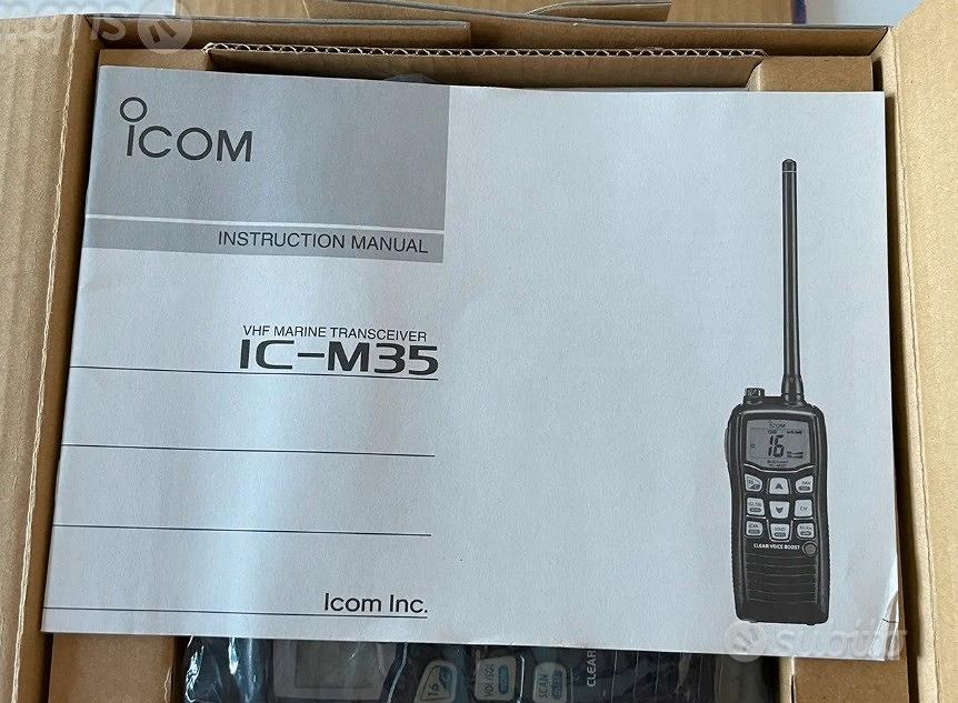 radio VHF marino ICOM ic-m35 - Audio/Video In vendita a Taranto