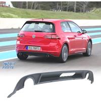 DIFFUSORE PER VOLKSWAGEN VW GOLF 7.5 17-20 LOOK GT