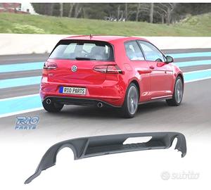DIFFUSORE PER VOLKSWAGEN VW GOLF 7.5 17-20 LOOK GT