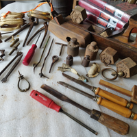 Antichi strumenti e pialla Goldenberg