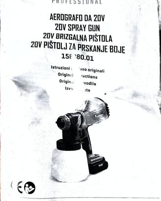 Aerografo a batteria