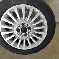 Cerchi lega originali fiat 500 michelin perfetti