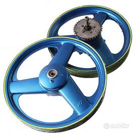 Coppia ruote lega Malaguti Fifty Top e Full CX