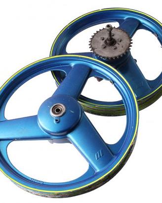 Coppia ruote lega Malaguti Fifty Top e Full CX