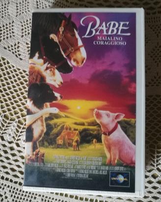 VHS BABE maialino coraggioso (originale)