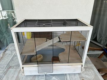 Gabbia per Criceti multipiano in legno