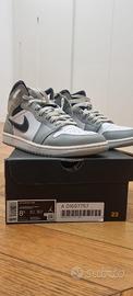 Air Jordan 1 MID n. 42 bianche e grigie