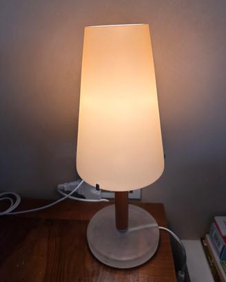 Lampada da comodino Murano due