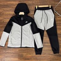 nike tech nera e grigia