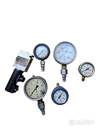 Manometri Connettori Raccordi Tubi Per Diagnostica