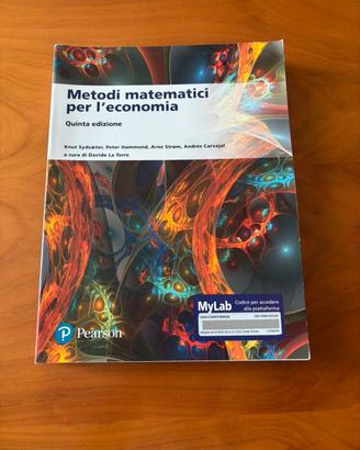 Metodi matematici per l’economia