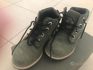Timberland Bambino Verde scuro. Numero 28