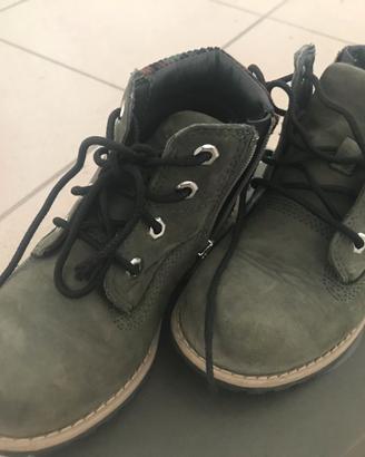 Timberland Bambino Verde scuro. Numero 28