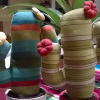 Cactus di stoffa