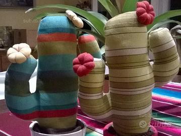 Cactus di stoffa