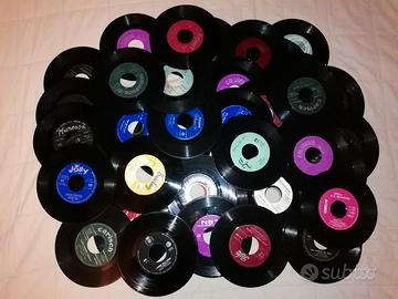 STOCK 100 DISCHI 45 GIRI USO ARTISTICO E BRICOLAGE