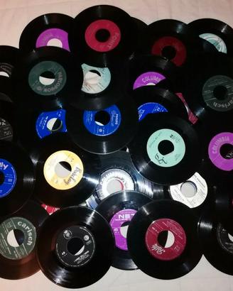 STOCK 100 DISCHI 45 GIRI USO ARTISTICO E BRICOLAGE