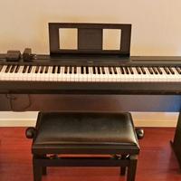 Piano digitale Yamaha P45 88 tasti pesanti.