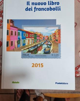 il nuovo libro dei francobolli  anno 2015