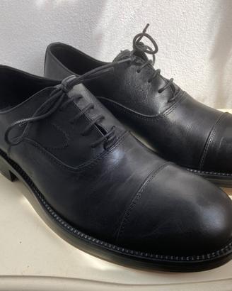 Scarpe stringate derby pelle Barca N 41 Nuove!