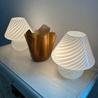 Lampade trittico Venini