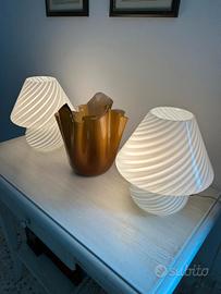 Lampade trittico Venini