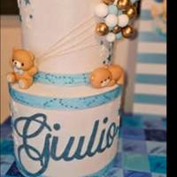 Torta per battesimo/compleanno con nome  Giulio