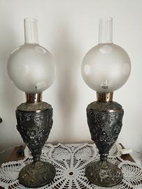 set di lampade da tavola vintage