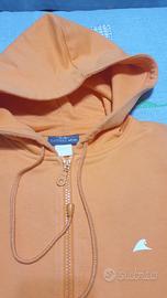 Felpa con cappuccio Casual Wear arancione