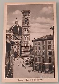 Cartolina Firenze, Piazza del Duomo.