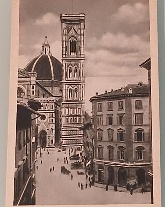 Cartolina Firenze, Piazza del Duomo.