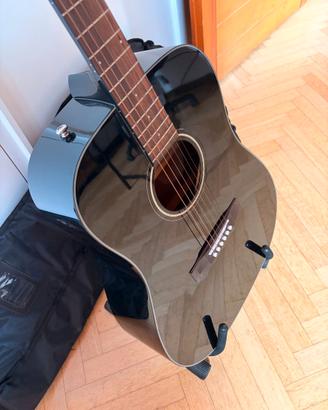 Chitarra acustica Fender Dreadnought nera