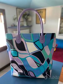 Borsa in tela Emilio Pucci