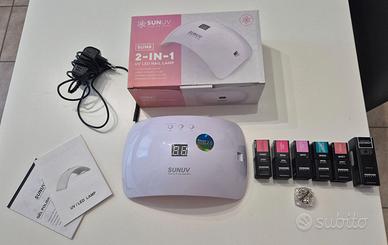 Kit semipermanente unghie