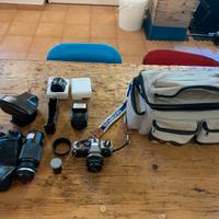 Macchina fotografica Olympus OM10