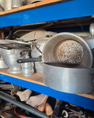 Pentole Acciaio Inox Vintage – Pezzi d'Arredamento